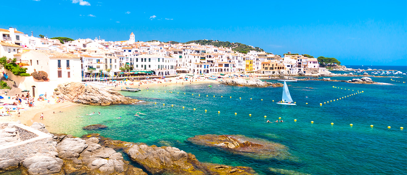 Calella de Palafrugell strand