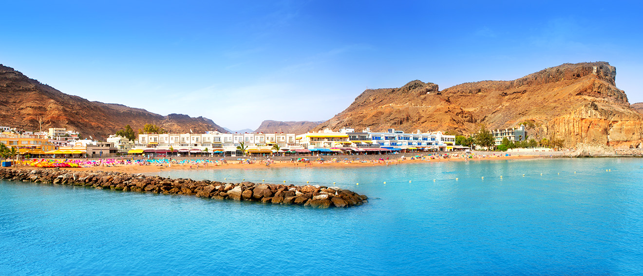 Puerto de mogan op Gran Canaria