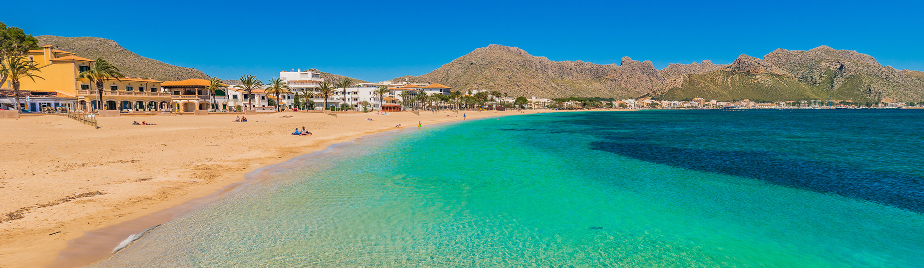 Pollenca baai Mallorca